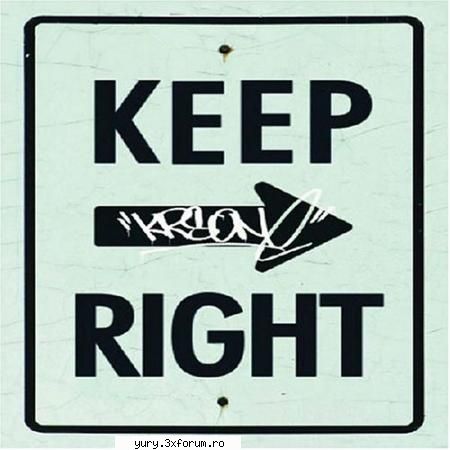 albume covers krs-one keep right -2004-