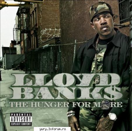 albume covers lloyd banks -the hunger for more