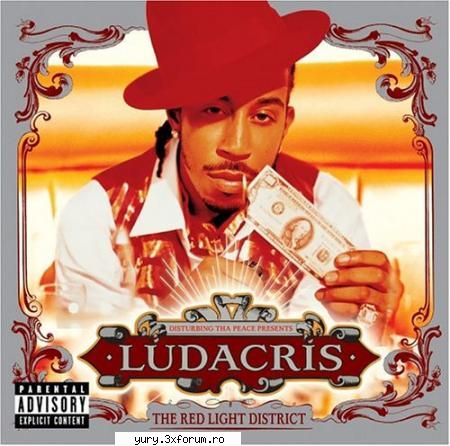 albume covers ludacris the red light district (2004)