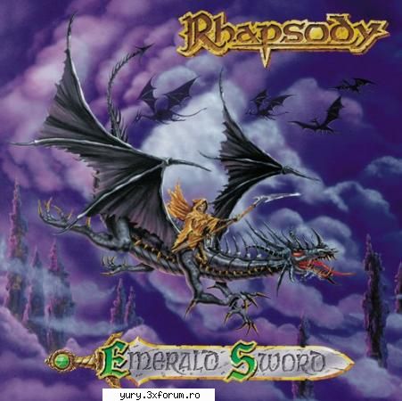 albume covers rhapsody emerald sword [1998]