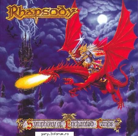 albume covers rhapsody symphony enchanted lands [1998]