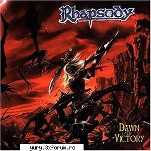 albume covers rhapsody dawn victory [2000]