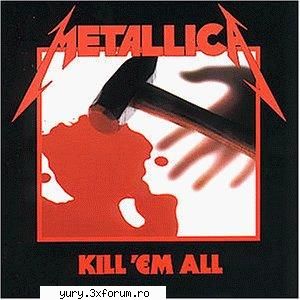 albume covers metallica kill 'em all [1983]