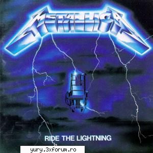 albume covers metallica ride the lightning [1984]