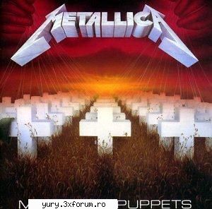 albume covers metallica master puppets [1986]