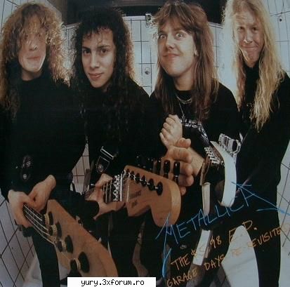 albume covers metallica garage days re-visited [1987]