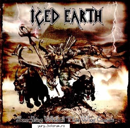 albume covers iced earth something wicked this way comes [1998]