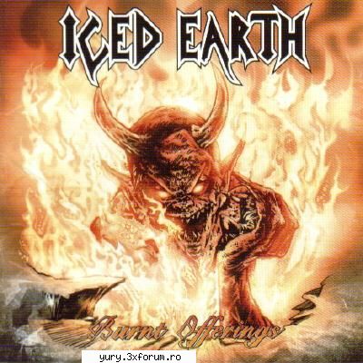 albume covers iced earth burnt offerings [1995]