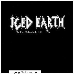 albume covers iced earth the melancholy [2001]