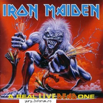 albume covers iron maiden real live dead one [1993]