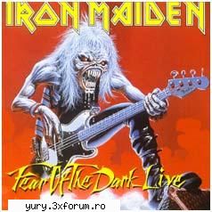 albume covers iron maiden fear the dark (live) [1993]