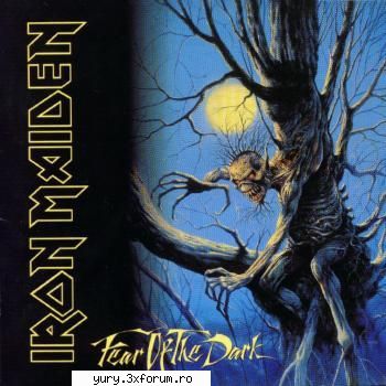 albume covers iron maiden fear the dark [1992]