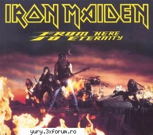albume covers iron maiden from here eternity [1992]