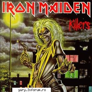 albume covers iron maiden killers [1981]