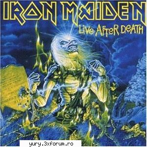 albume covers iron maiden live after death [1985]