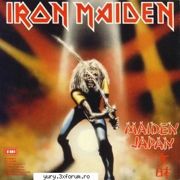 albume covers iron maiden maiden japan [1981]