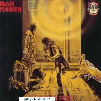 albume covers iron maiden running free [1980]