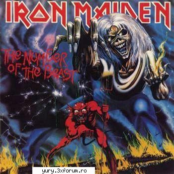 albume covers iron maiden the number the beast [1982]