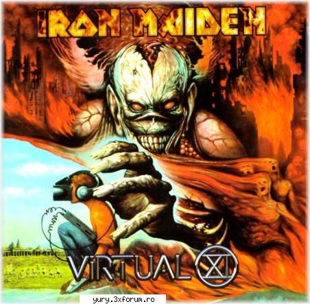 albume covers iron maiden virtual [1998] this one very nice like