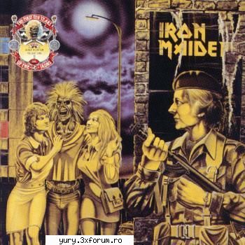 iron maiden - women in uniform  albume covers
