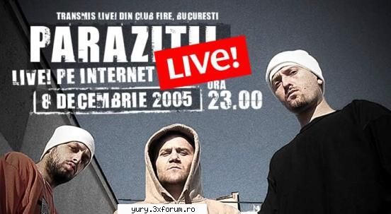 parazitii live acasa mp3 concertul bistrita, din 2002 daca gresesc. ceva acum intrebam daca poti